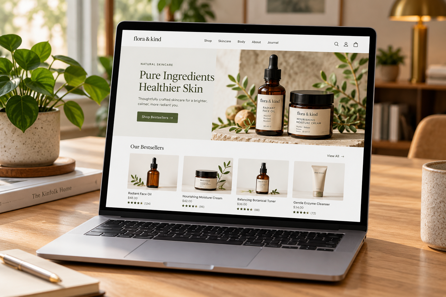 E-Commerce Website design concept
